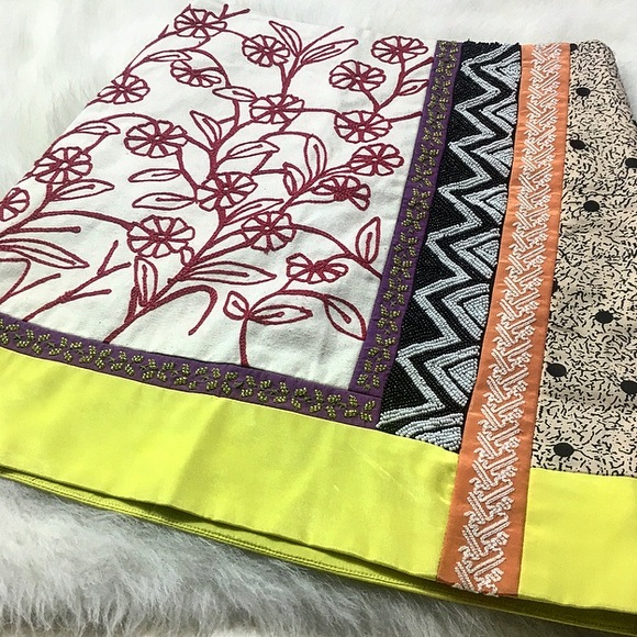 [[Anthropologie]] Leifnotes Brimming Borders Skirt - Picture 4 of 8